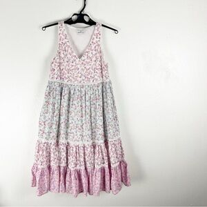 LOVESHACKFANCY x Target Camille Babydoll Tiered Sleeveless Lined Dress Small